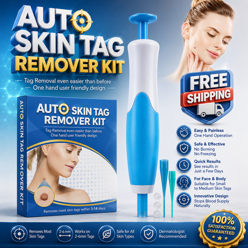 Natural painless auto skin tag - natural,