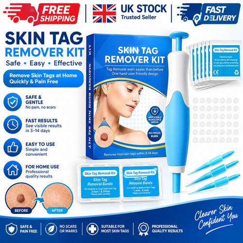 Natural painless auto skin - skin, tag