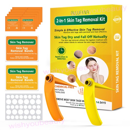 Fast skin tag removal - skin, kit