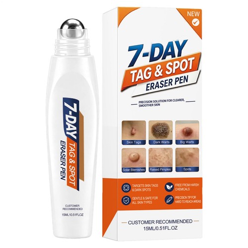 Day skin tag spot - skin, eraser