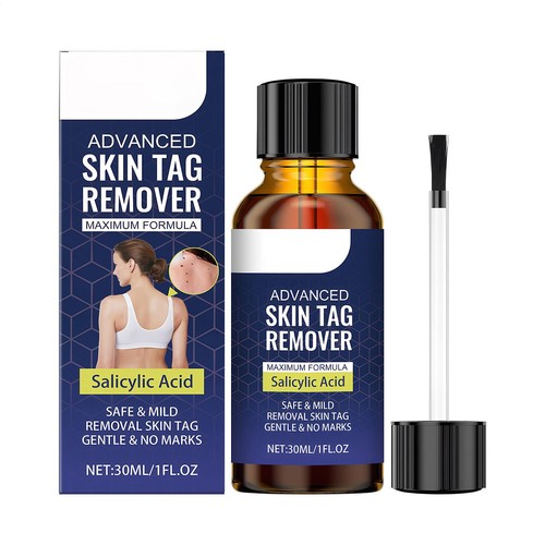 Fast acting skin tag remover - tag,