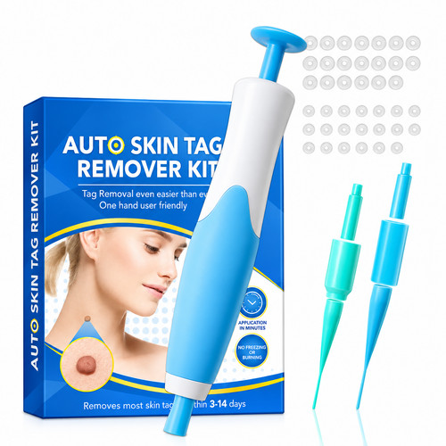 Natural painless auto skin tag - natural,