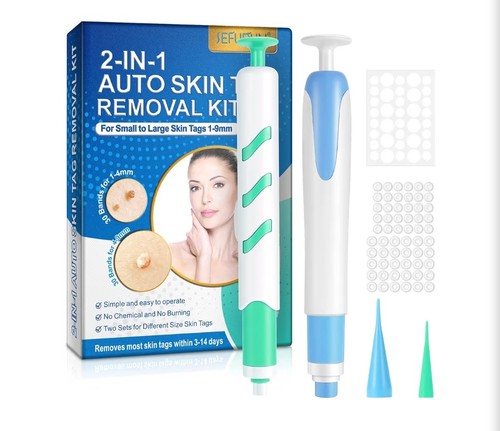Skin tag removal kit - skin, with